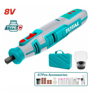 Máy mài khuôn dùng pin Total TMGLI0801 8V