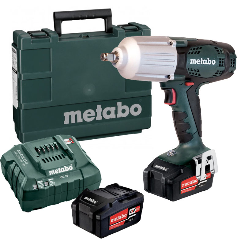 Máy siết bu lông dùng pin 18V Metabo SSW 18 LTX 600 (602198500)