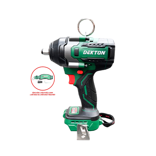 Máy siết bu lông dùng pin 21V Dekton M21-IW850PRO (Chưa Pin & Sạc) 3 may siet bu long dung pin 21v dekton m21 iw850pro chua pin sac 1695633336