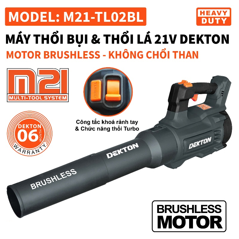 Máy thổi bụi & thổi lá dùng pin Dekton M21-TL02BL 2 may thoi bui thoi la dung pin dekton m21 tl02bl 1729044194