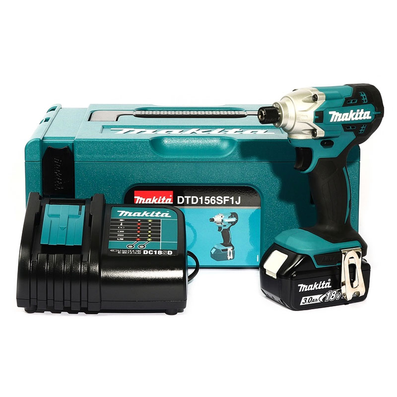 Máy vặn vít dùng pin 18V Makita DTD156SF1J 4 Máy vặn vít dùng pin 18V Makita DTD156SF1J - Ảnh 4