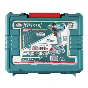 Máy vặn vít và bu lông dùng pin 20V Total TIWLI20236 (2 Pin 2.0Ah, 1 Sạc) 6 Máy vặn vít và bu lông dùng pin 20V Total TIWLI20236 (2 Pin 2.0Ah, 1 Sạc) - Ảnh 6