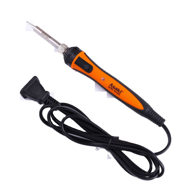 Mỏ hàn chì đầu nhọn cao cấp Asaki AK-9035 60W
