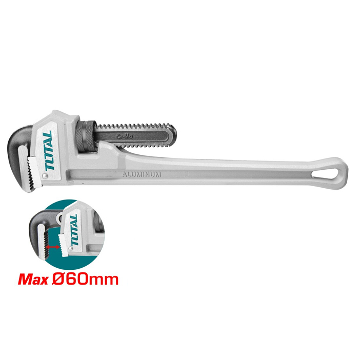 Mỏ lết răng nhôm Total THTAL17186 18" (450mm) 2 mo let rang nhom total thtal17186 18 450mm 1720491315