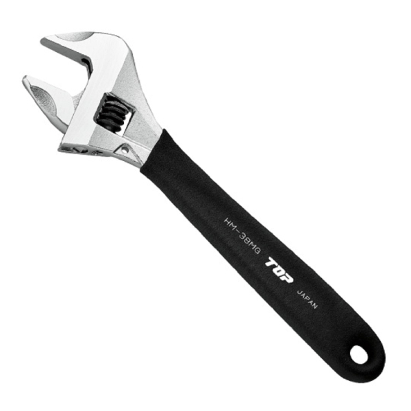 Mỏ lết thường miệng rộng tay cầm đen TOP Japan HM-43MGBK 3 mo let thuong mieng rong tay cam den top japan hm 43mgbk 1709820831