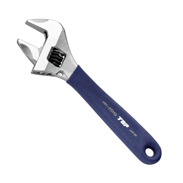 Mỏ lết thường miệng rộng tay cầm xanh TOP Japan HM-25MGNB 3 mo let thuong mieng rong tay cam xanh top japan hm 25mgnb 1709821239