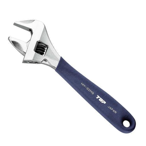 Mỏ lết thường miệng rộng tay cầm xanh TOP Japan HM-32MGNB 3 mo let thuong mieng rong tay cam xanh top japan hm 32mgnb 1709821513