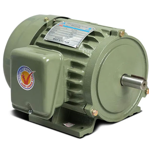 Motor Hồng Ký vỏ gang PLC-H0.7512 (1HP - 1Pha)