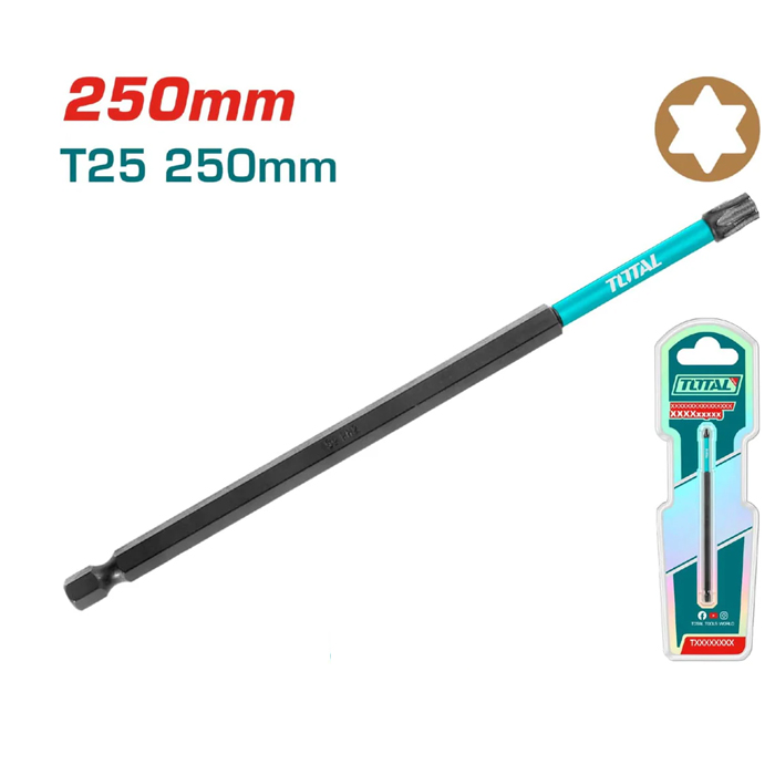 Mũi bắt vít Total TACIM71T25250 T25x500mm 3 mui bat vit total tacim71t25250 t25x500mm 1719647260
