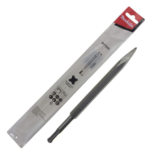 Mũi đục nhọn 230mm chuôi Sds Plus Makita D-71249