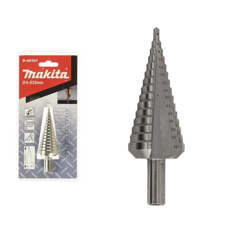 Mũi khoan bậc Makita D-40107 (4-32mm) 2 mui khoan bac makita d 40107 4 32mm 1744689078