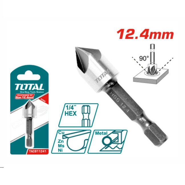 Mũi khoan góc 12.4mm Total TAC811241 2 mui khoan goc 124mm total tac811241 1719223789