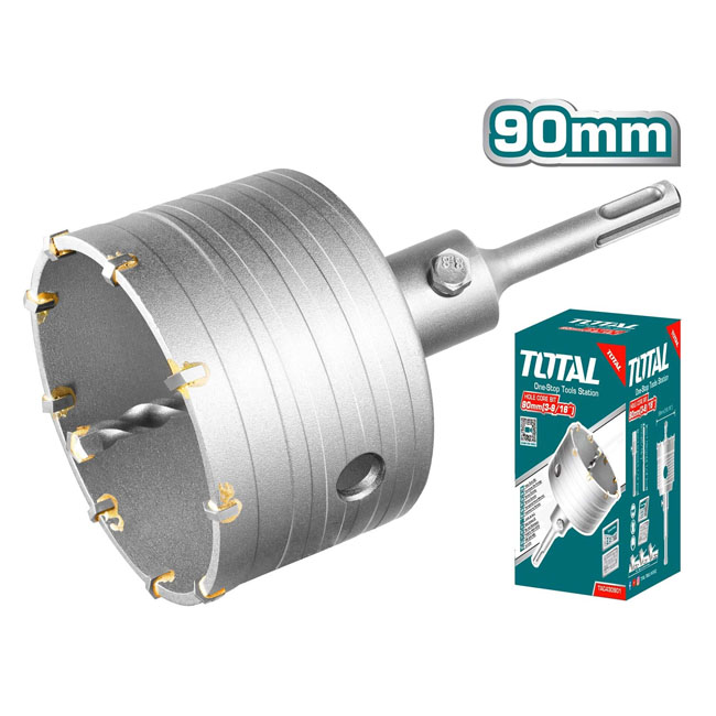 Mũi khoan khoét lỗ tường Total TAC430901 90mm 2 mui khoan khoet lo tuong total tac430901 90mm 1719285239