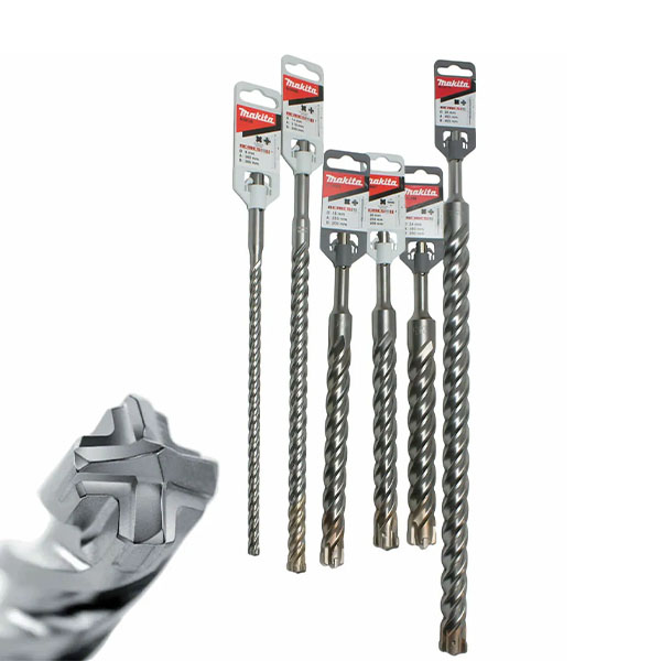 Mũi khoan NEMESIS II chuôi SDS-plus 14X260mm Makita B-58453 2 mui khoan nemesis ii chuoi sds plus 14x260mm makita b 58453 1697180268