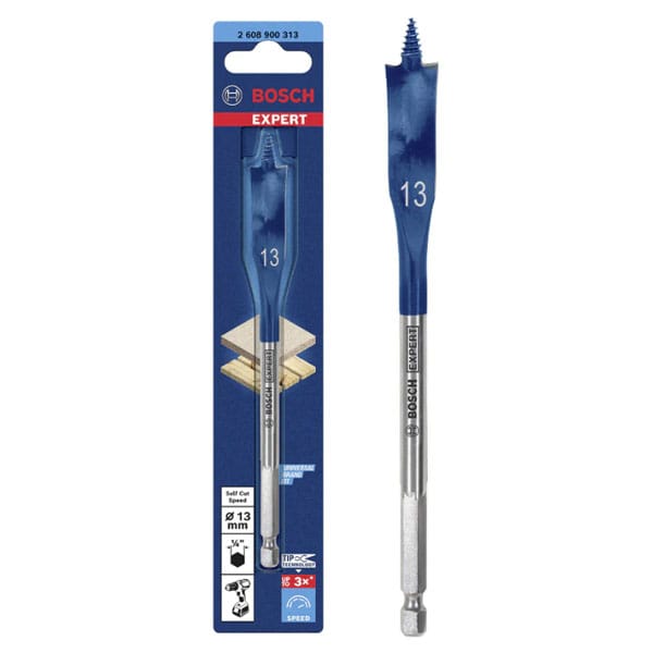 Mũi khoét gỗ đuôi cá SELFCUT 13x152mm Bosch 2608900313