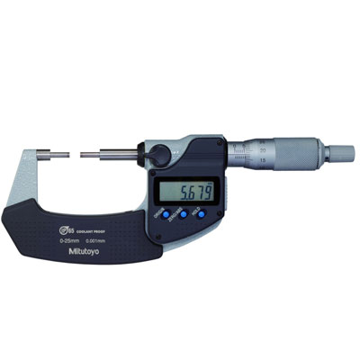Panme đo ngoài điện tử đầu nhỏ Mitutoyo 331-251-30 (0-25mm/ 0.001mm) 3 panme do ngoai dien tu dau nho mitutoyo 331 251 30 0 25mm 0001mm 1553087331