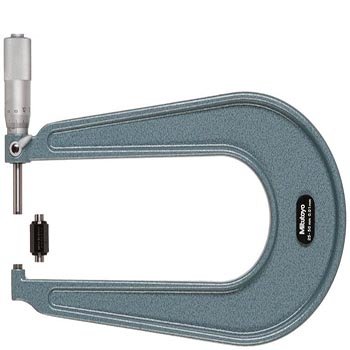 Panme đo ngoài Mitutoyo 118-110 (25-50mm/ 0.01mm) 3 panme do ngoai mitutoyo 118 110 25 50mm 001mm