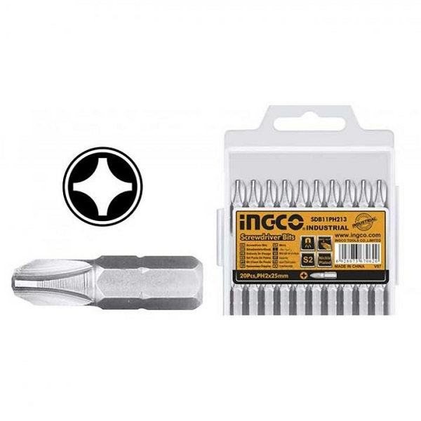 PH3, 25mm Mũi bắt vít Ingco SDB11PH313 3 ph3 25mm mui bat vit ingco sdb11ph313 1611817643