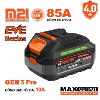 Pin 21V 4.0Ah Dekton M21-B4015PRO 4 Pin 21V 4.0Ah Dekton M21-B4015PRO - Ảnh 4