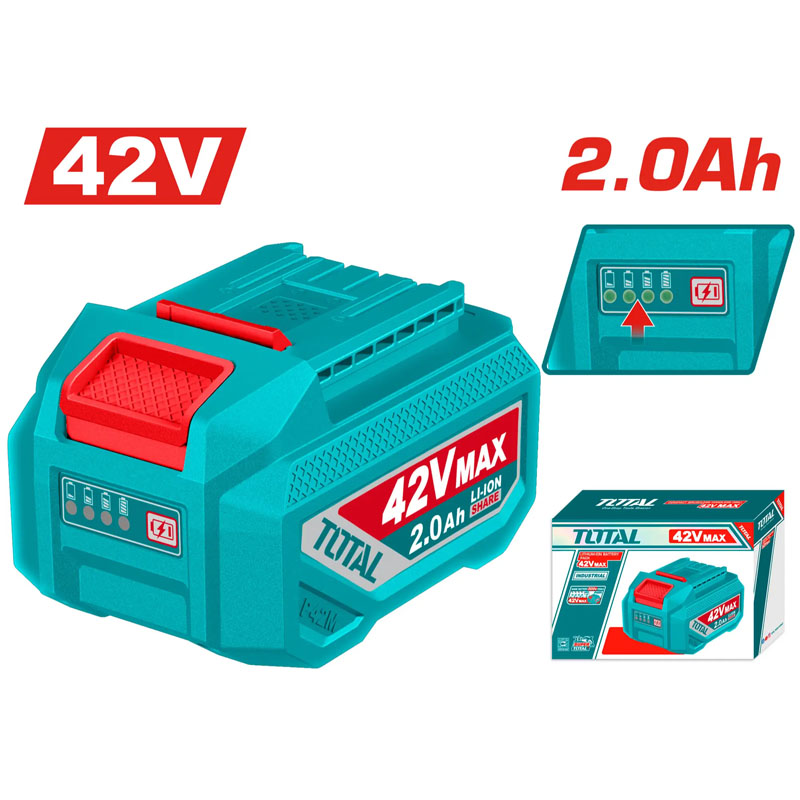 Pin 42V 2.0Ah Lithium-ion Total TFBLI42201