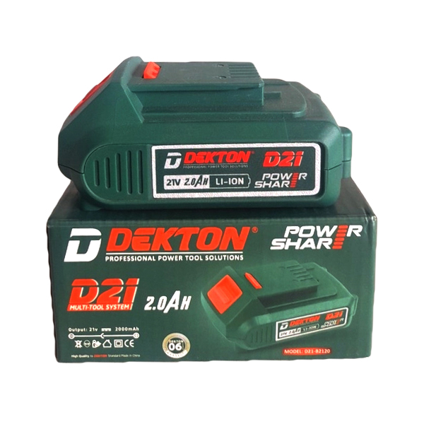 Pin Dekton 21V 2.0Ah D21-B2120