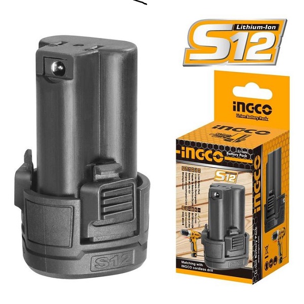 Pin Li-ion Ingco BATLI228120 12V 3 pin li ion ingco batli228120 12v 1610506255