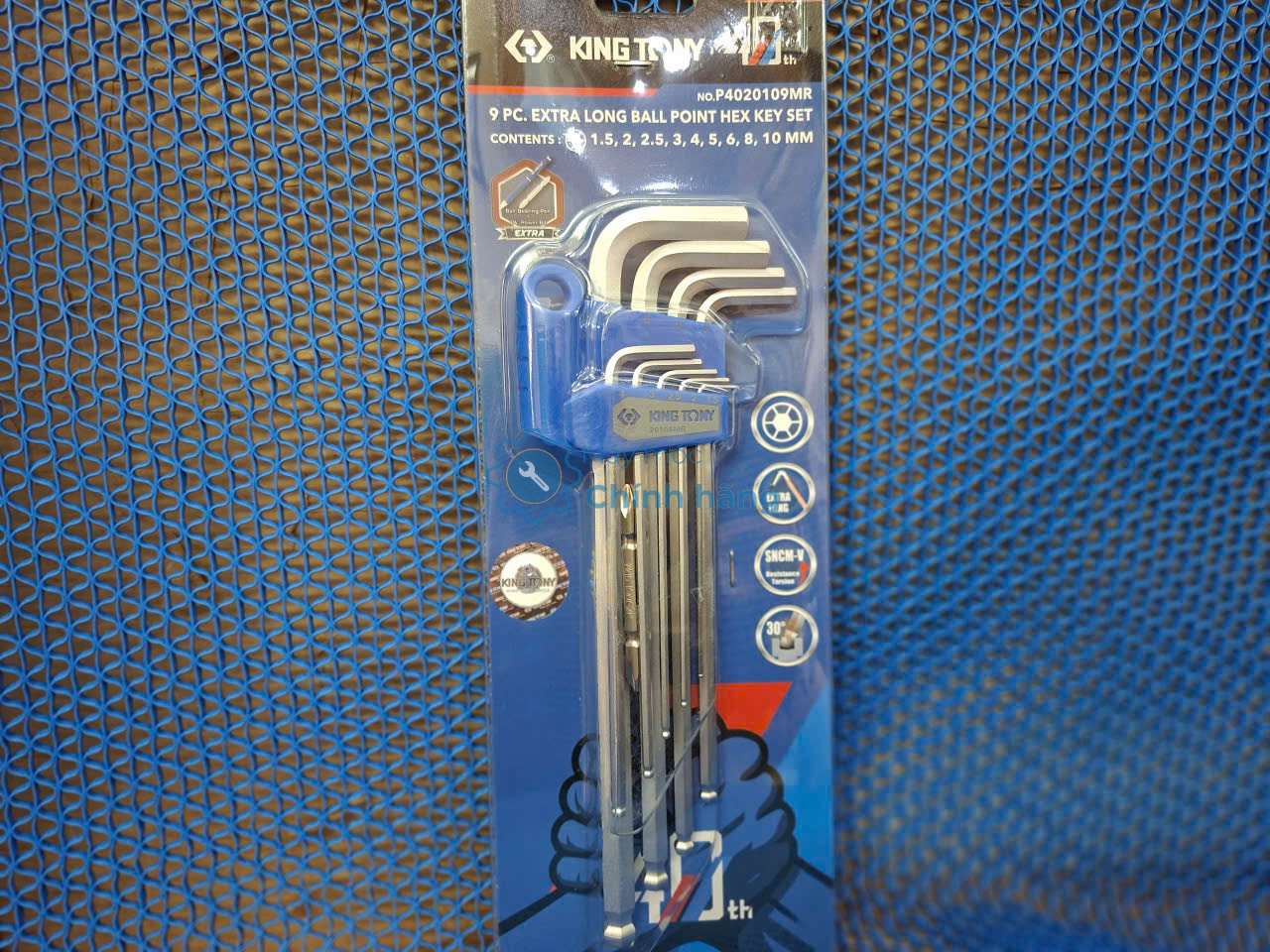 Bộ chìa lục giác hệ mét 9 cái Kingtony 20209MR 3 Bộ chìa lục giác hệ mét 9 cái Kingtony 20209MR