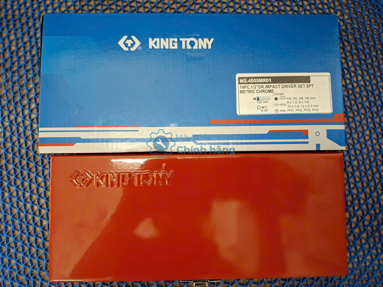 Bộ mũi vít 13 cái hệ mét Kingtony 4505MR01 1/2