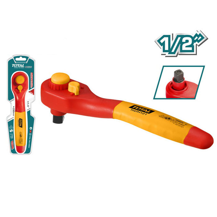 Tay vặn gắn đầu tuýp cách điện Total THIRTH121 1/2"