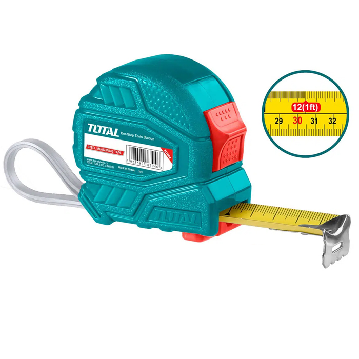 Thước cuộn thép nền vàng 25mm Total TMT126352 5m 3 thuoc cuon thep nen vang 25mm total tmt126352 5m 1719816865