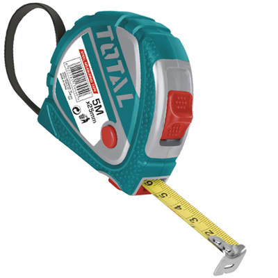 Thước cuộn thép TOTAL TMT126052 5m 3 thuoc cuon thep total tmt126052 5m