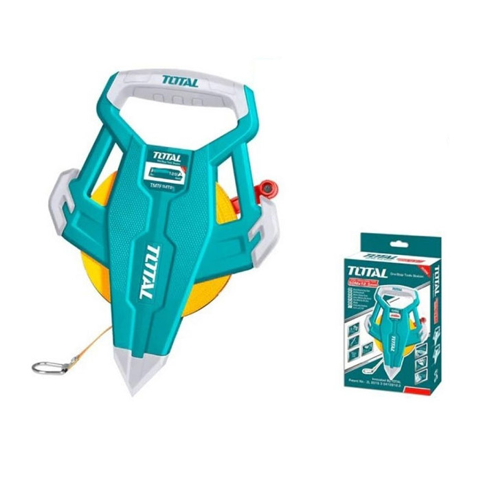 Thước dây sợi thủy tinh Total TMTF13506 50mx12.5mm