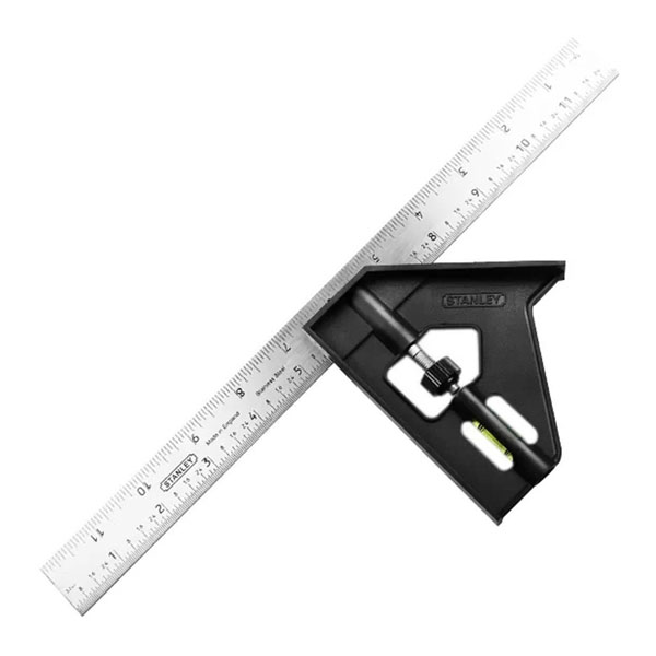 Thước vuông kết hợp cán cầm nhựa Stanley 46-012 12” 2 thuoc vuong ket hop can cam nhua stanley 46 012 12 1714703558