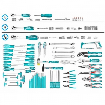 Tủ đồ nghề 7 ngăn 328 chi tiết Total THPTCS73281 4 Tủ đồ nghề 7 ngăn 328 chi tiết Total THPTCS73281 - Ảnh 4
