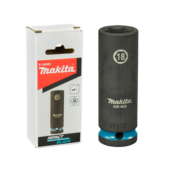 Tuýp dài siết bu lông 1/2" IMPACT BLACK Makita E-16483 (18mm x 82mm) 2 tuyp dai siet bu long 1 2 impact black makita e 16483 18mm x 82mm 1753326793