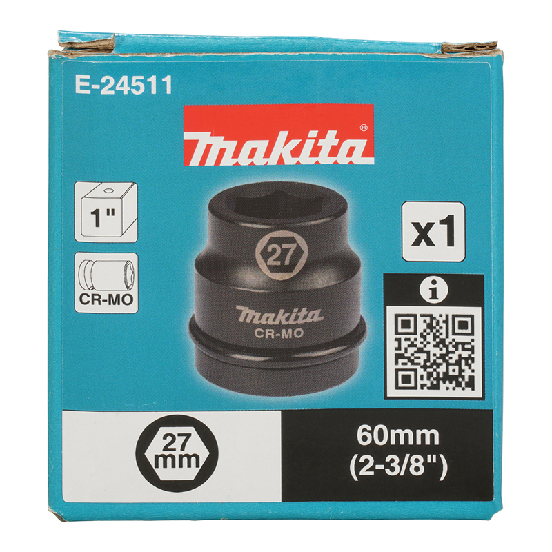 Tuýp đen cho máy bu lông 1" Makita E-24511 (27mm) 2 tuyp den cho may bu long 1 makita e 24511 27mm 1752723856
