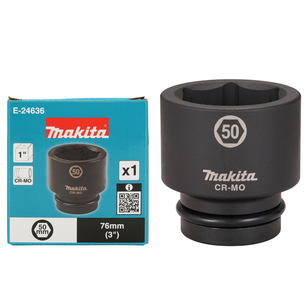 Tuýp đen cho máy bu lông 1" Makita E-24636 (50x76mm) 3 tuyp den cho may bu long 1 makita e 24636 50x76mm 1752725948