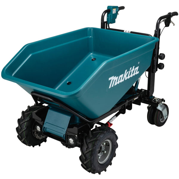 Xe vận chuyển hàng hóa dùng pin 2x18V Makita DCU602Z (Tự động nghiêng đổ)