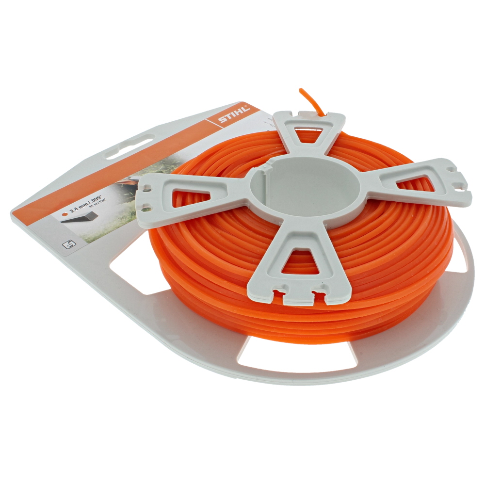 Đường Vuông Ø 2,4 Mm X 41 M Màu Cam STIHL 0000 930 2640
