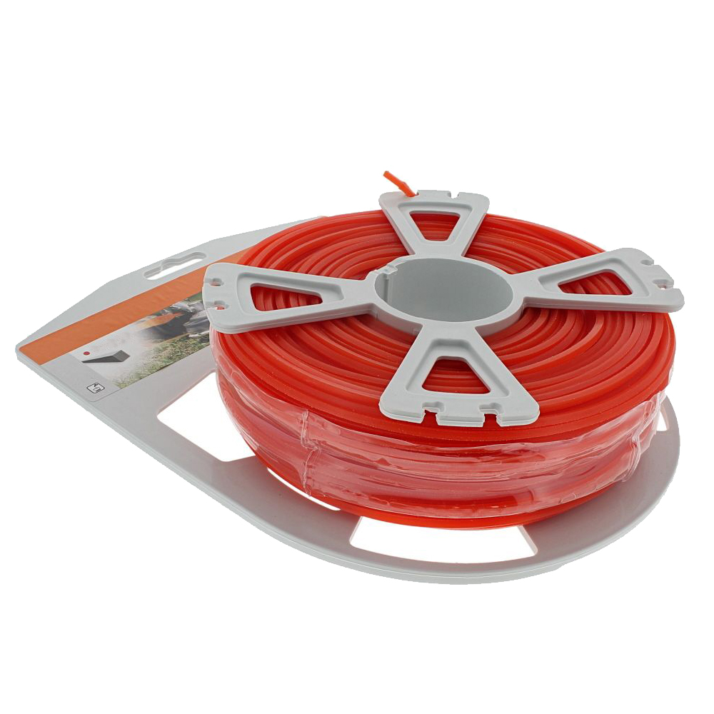 Đường Vuông Ø 2,7 Mm X 65 M Màu Đỏ STIHL 0000 930 2643