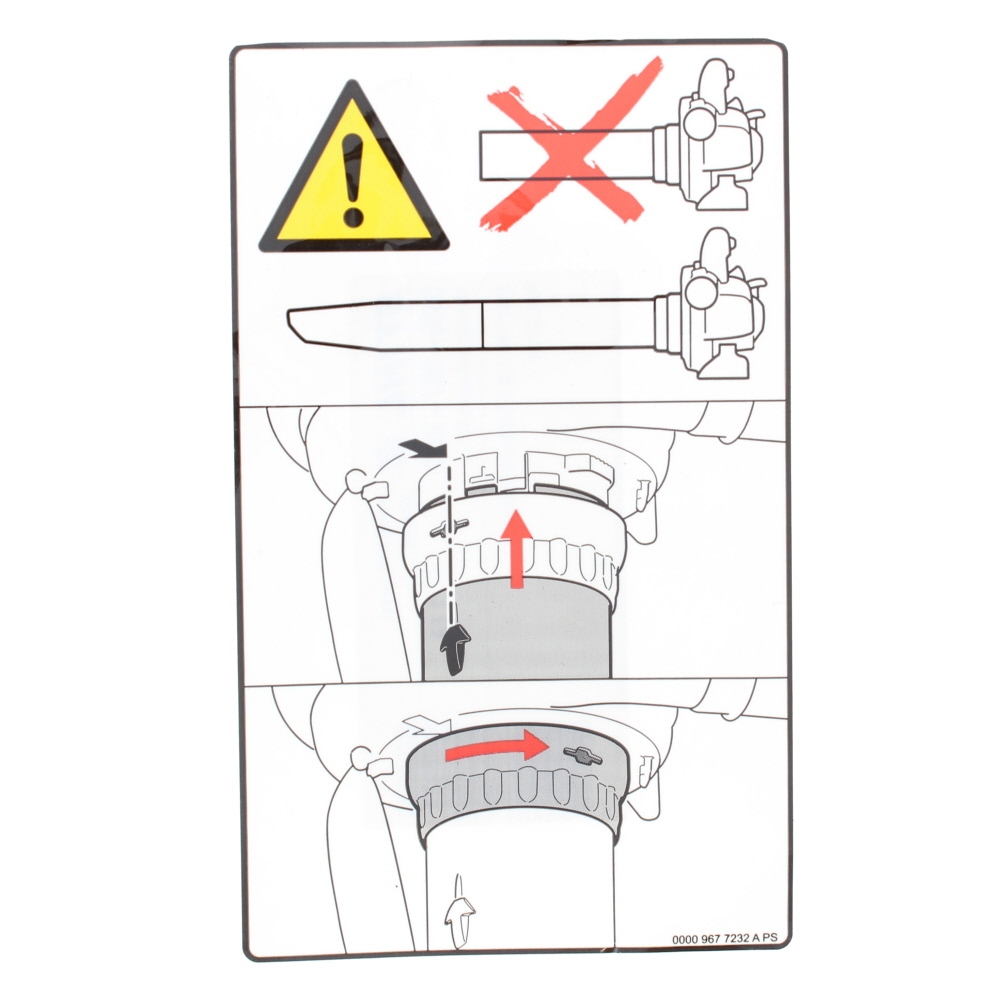 Biểu Tượng Cảnh Báo Bg STIHL 0000 967 7232