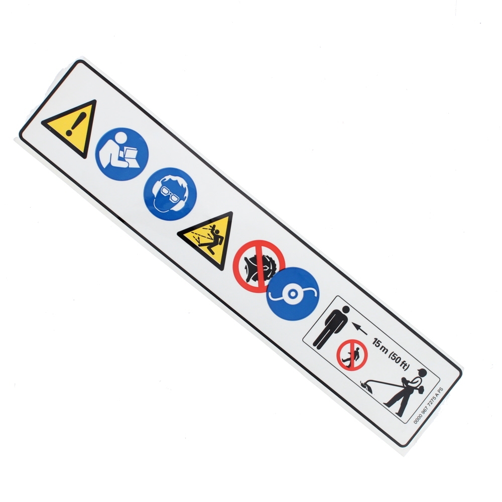 Biểu Tượng Cảnh Báo Fs STIHL 0000 967 7275