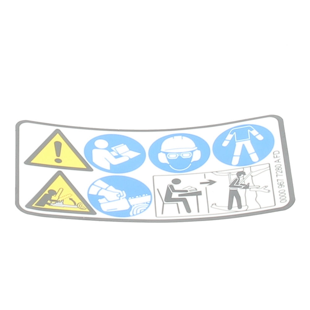 Biểu Tượng Cảnh Báo STIHL 0000 967 7280