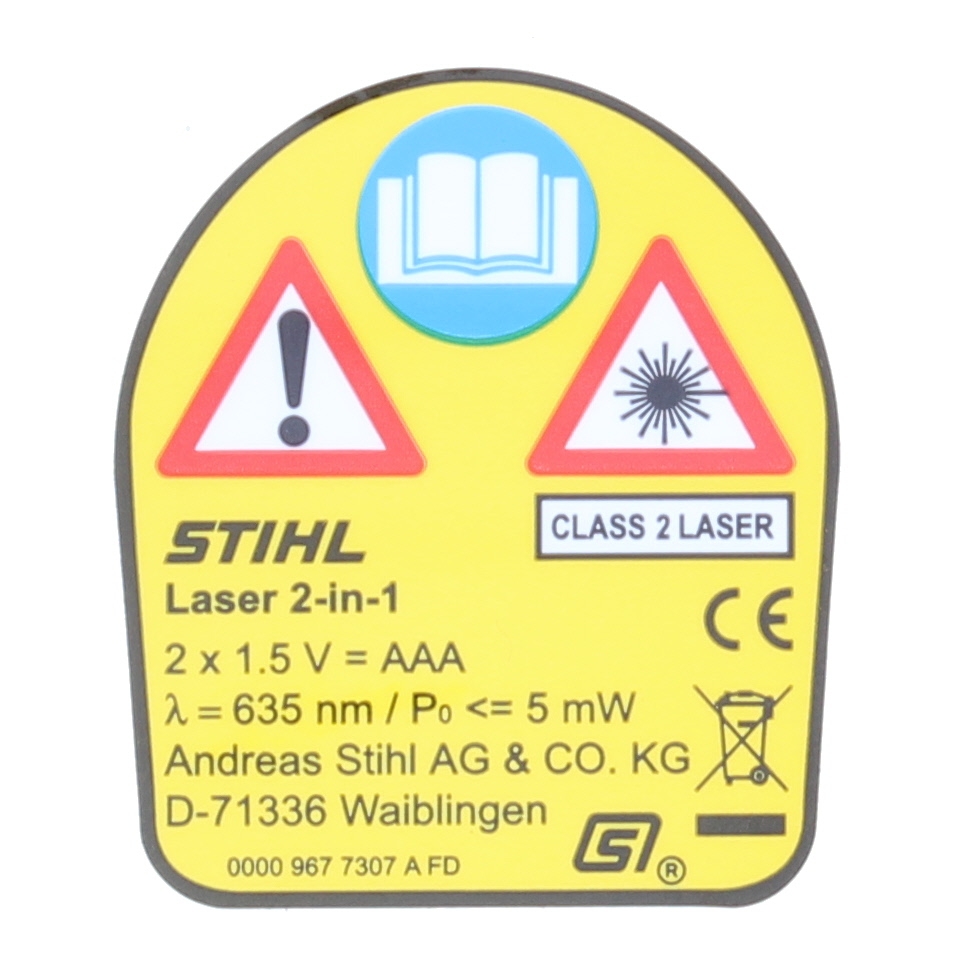 Biểu Tượng Cảnh Báo STIHL 0000 967 7307