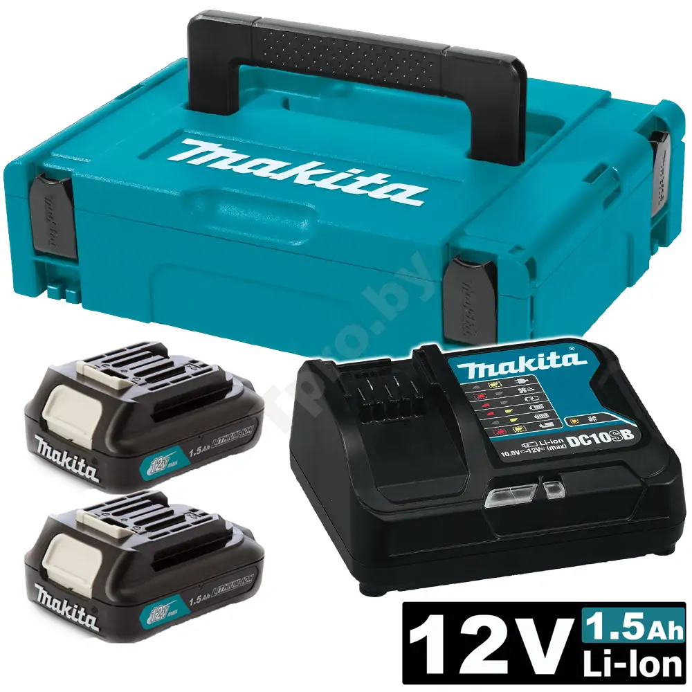 197652-7 Bộ Pin Sạc 12V Max MKP1SY122(BL1016*2-DC10SB)