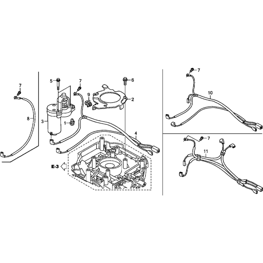 Sơ đồ Động Cơ Khởi Động Honda GCV160A 2 1gcv160a 8