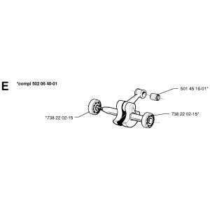 Sơ đồ Hệ Thống Đánh Lửa Husqvarna 250PS