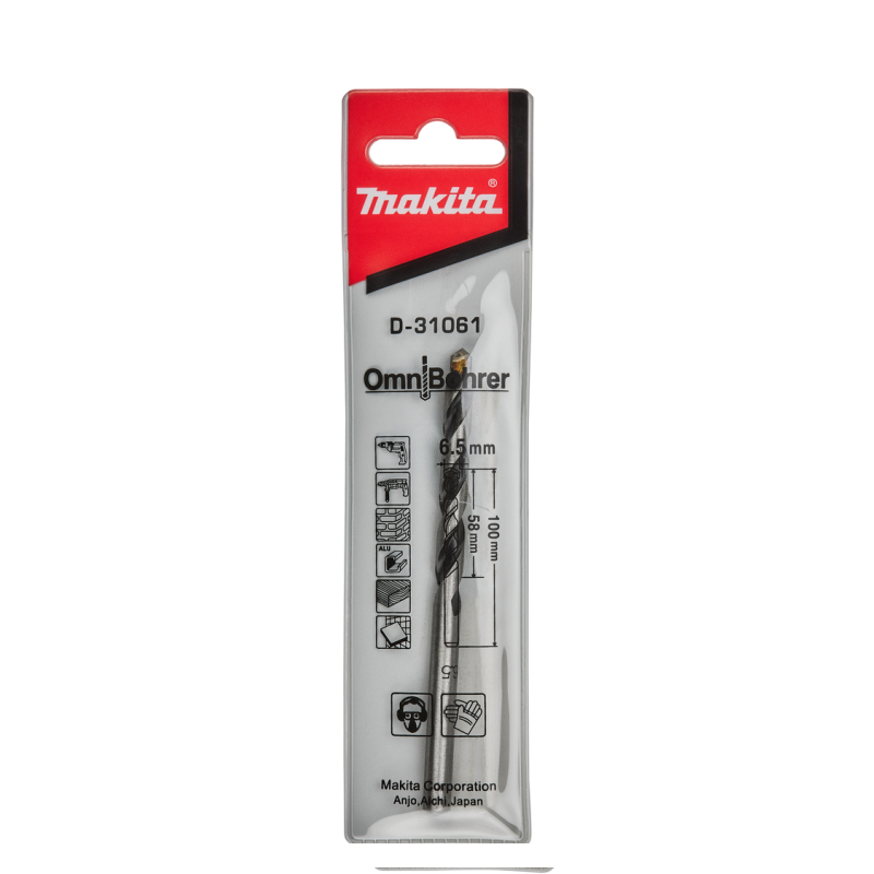 D-31061 Mũi Khoan Đa Năng 6.5×100 1 D-31061 Mũi Khoan Đa Năng 6.5×100