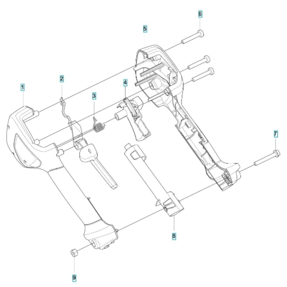 Sơ đồ Tay nắm cho Husqvarna 325iR