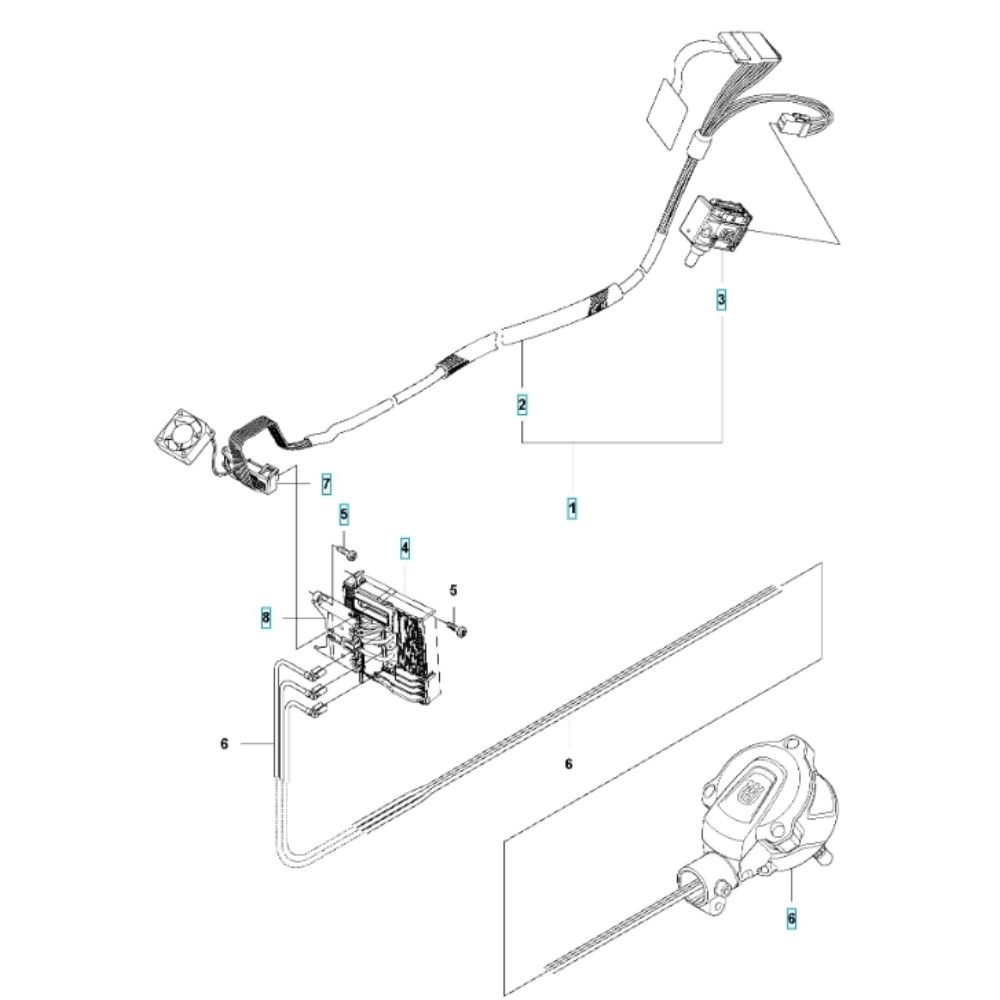 Sơ đồ Điện cho Husqvarna 520iRX 2 520irx 3